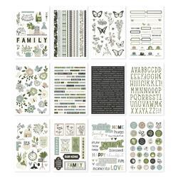 The Simple Life Sticker Book 12/Sheets - 2