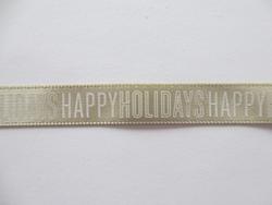 Magical Ribbon – Béžová Holidays stuha (1,2m) - 2