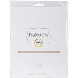 Project Life Big Envelope Pages 6"X8" 1 kus - 2