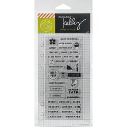School Planner Clear Stamps - 2