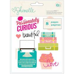 Shimelle Accent & Phrase Sticker Book 8 pages - 2