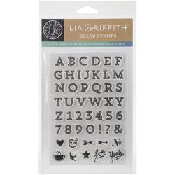 Vaulted Letters by Lia Clear Stamps - 2