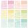 Color Vibe Lights Alpha Sticker Book 12/Sheets - 3/3