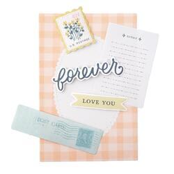 Gingham Garden Paperie Pack Paper Pieces & Washi Stickers 200/Pkg - 3