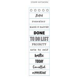 Point Planner Roller Words & Phrases Stamp - 3