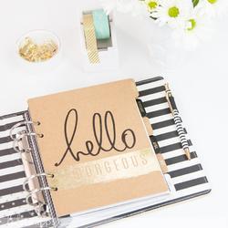 Memory Planner Gold - Large - 3