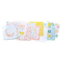 Happy Heart Double-Sided Paper Pack 6"X6" 24/Pkg - 4
