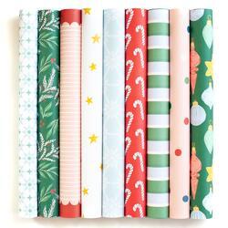 Happy Holidays Double-Sided Paper Pack 6"X6" 24/Pkg - 4