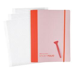 WeR Sticky Folio red 8.5"X11" - 4