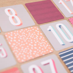 Number Themed Cards 4x4 Project Life® - 4