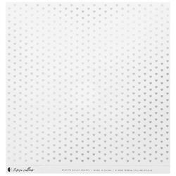 Clear With Silver Paper Collection 12"X12" - 5