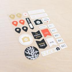 Click Project Life Chipboard Stickers - 5