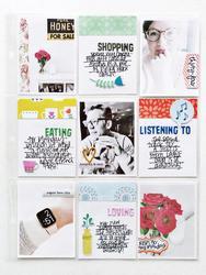 Everyday Musings Mini Alpha Puffy Stickers 5"X7" - 5