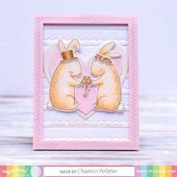 Love You Bunnies Clear Stamps 4"X6" - 5