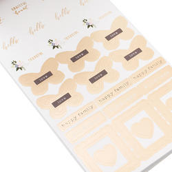 Designer #Sticker Book Jen Hadfield w/Gold Foil - 5